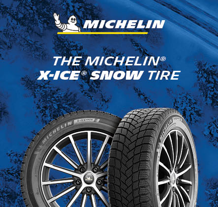 Michelin. The Michelin X-Ice Snow Tire.